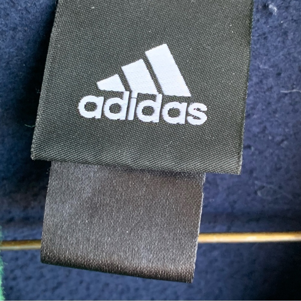 Notre Dame Full Zip Hoodie Sweatshirt Adidas Large - Picture 5 of 7